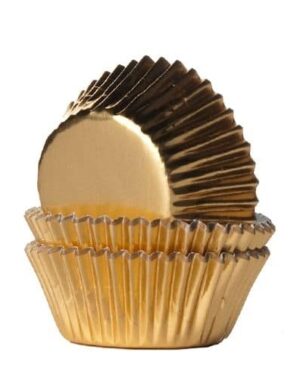 House Of Marie Mini Muffinsformer Gull - 36 Stk