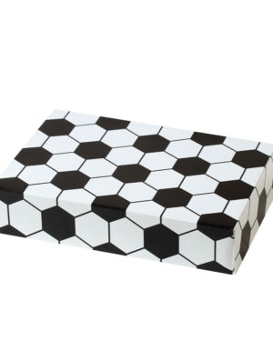 Decora Konfekteske/Godbiter/Kakeeske - Fotball Nr.1