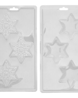 Wilton Konfektform 3D - Snøfnugg