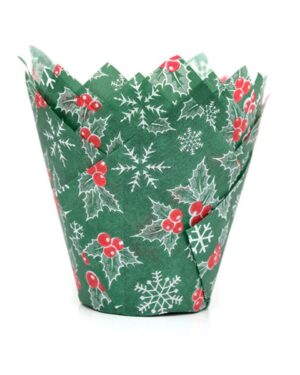 House Of Marie Tulipan Muffinsformer Holly - 36 stk